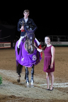 Geoffroy De Coligny wins the Accumulator at Horse of the Year Show
